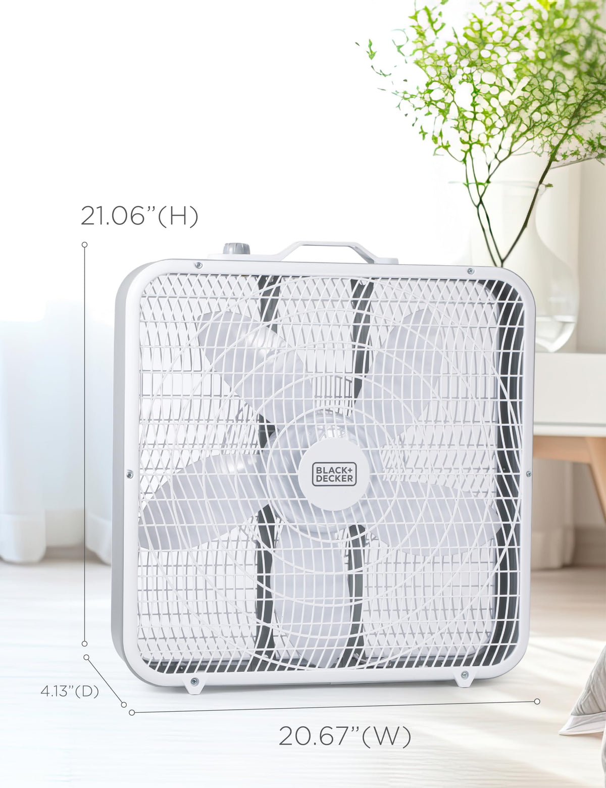 20” Box Fan with 3 Speed Settings V447