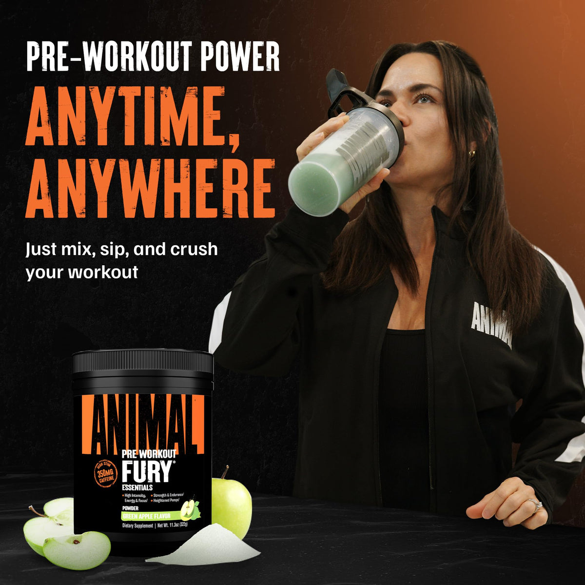Green Apple Pre Workout Powder 20 Serving V931