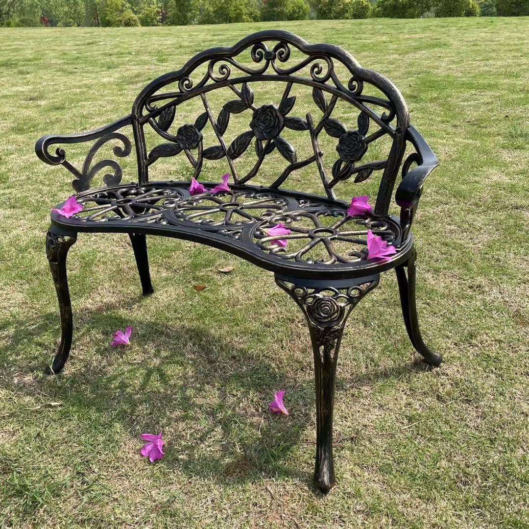 Cast Aluminum Outdoor Bench V568