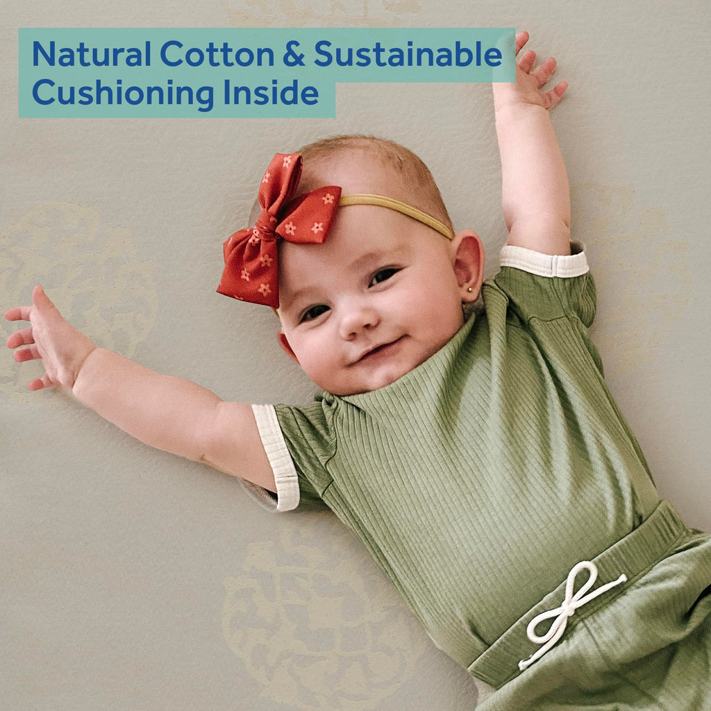 Cotton 2 Stage Waterproof Crib Mattress Y8078