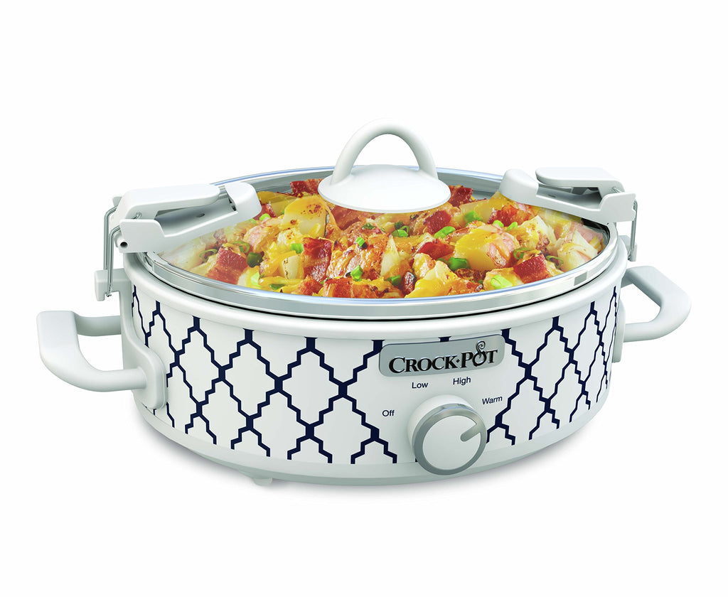 7 Quart Oval Manual Slow Cooker and 2.5 Quart Casserole Slow Cooker A4057