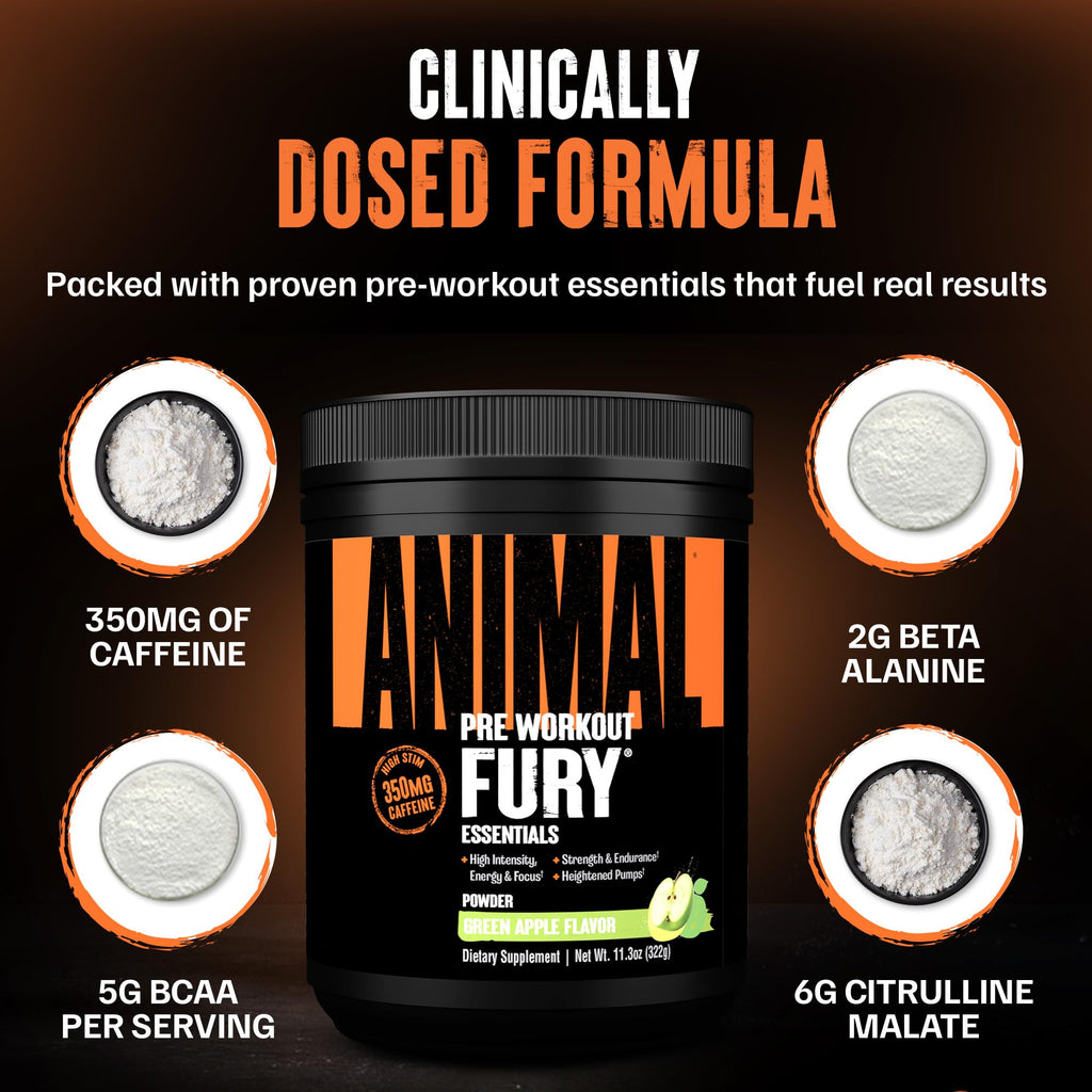Green Apple Pre Workout Powder 20 Serving V931