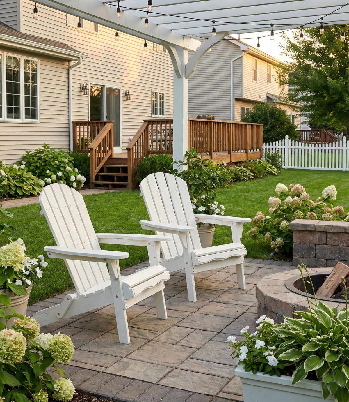 Folding Solid Cedar Wood Outdoor Chair V7135