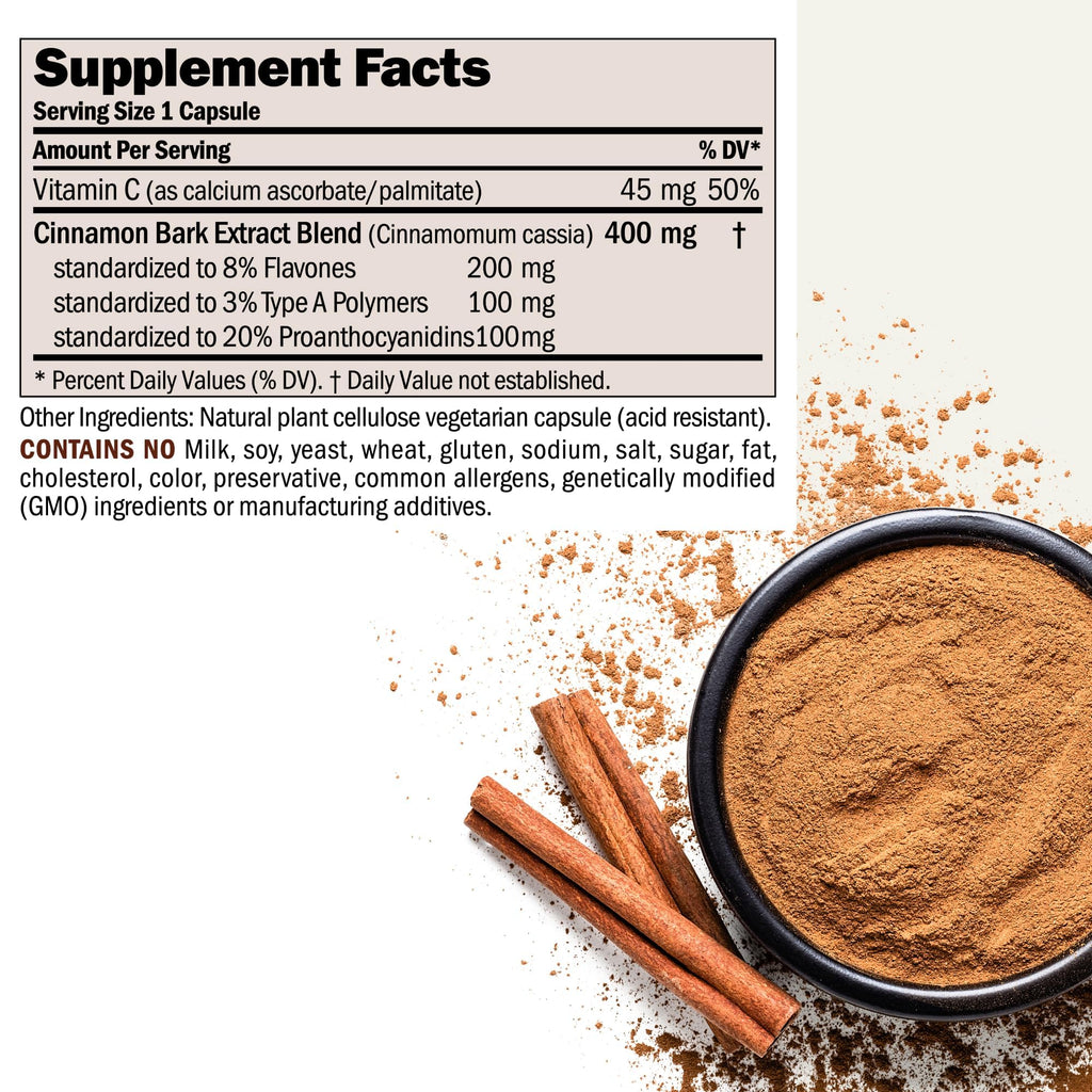 Cinnamon 400 mg 360 Capsules K53292