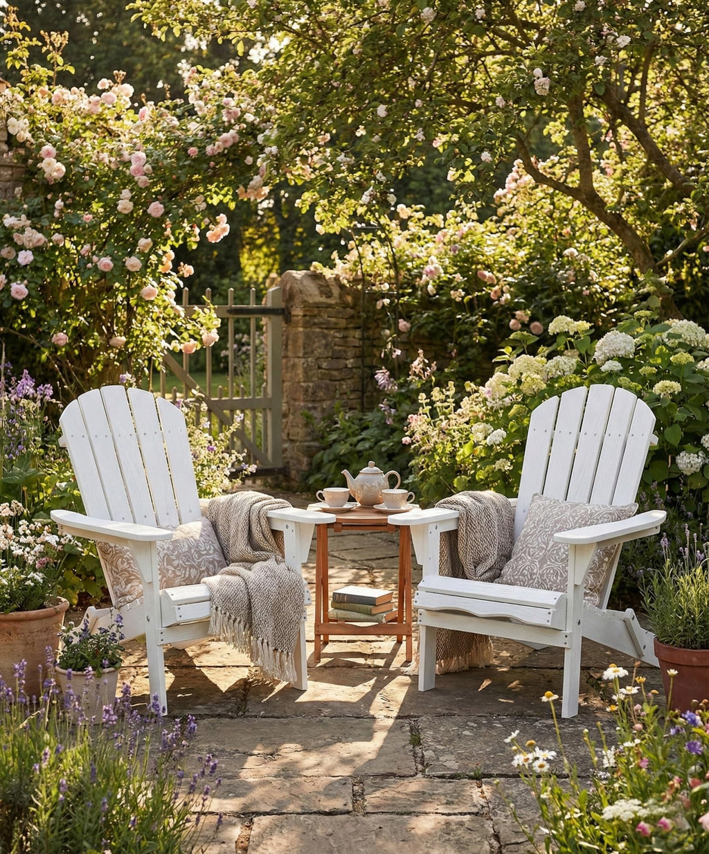 Folding Solid Cedar Wood Outdoor Chair V7135