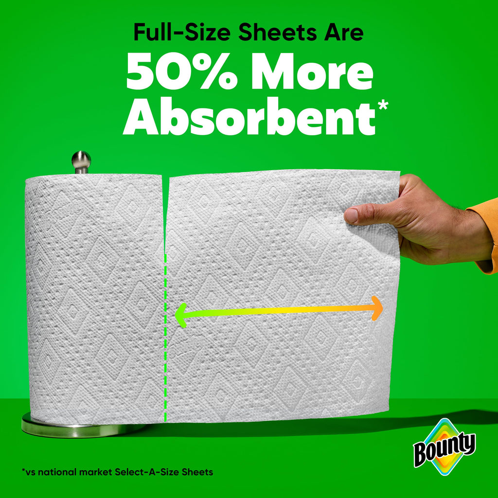 White Paper Towels, 2 Triple Rolls I2304