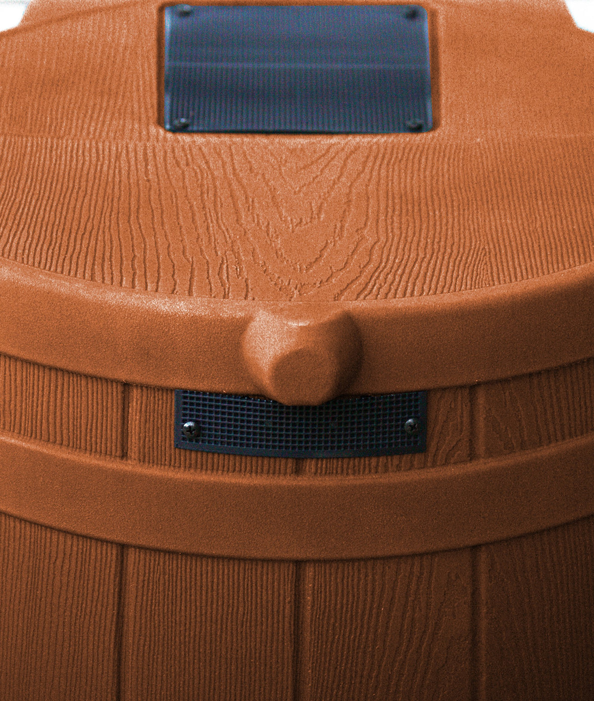 40-Gallon Terra Cotta Rain Barrel Q4555